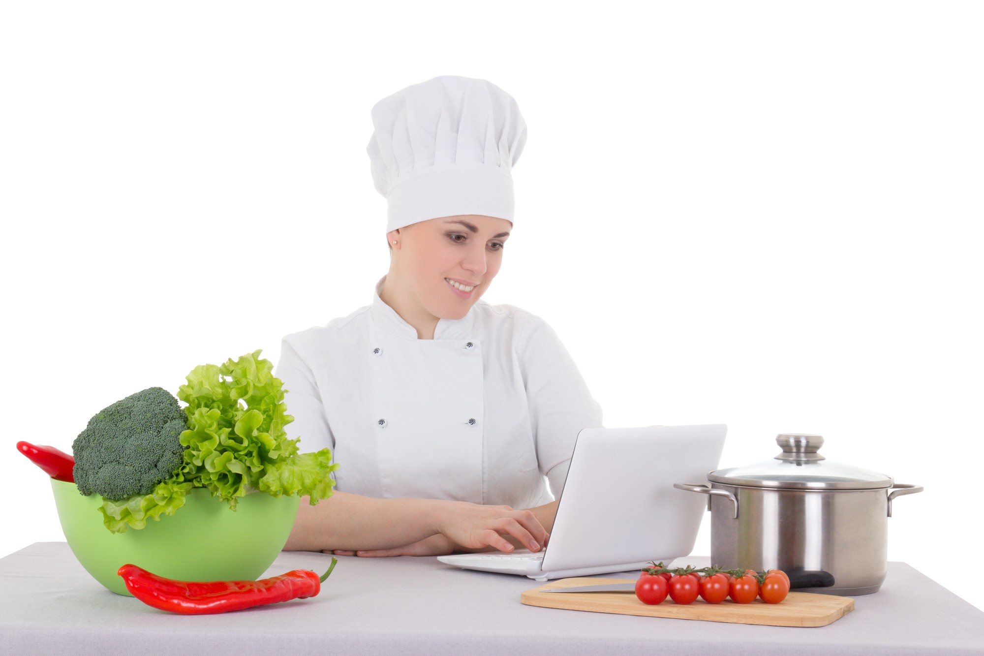 Laboratorio di cucina con studenti